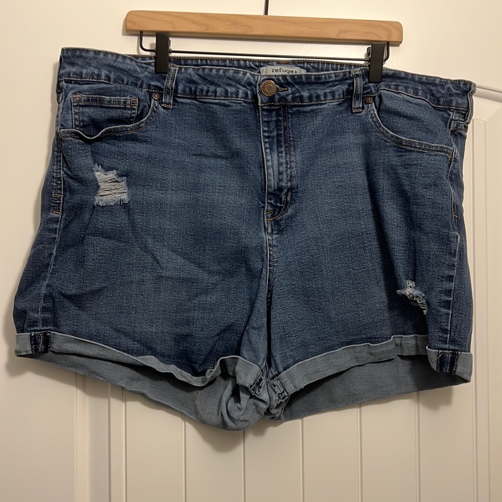 Refuge+ Denim Shorts